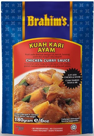 Picture of Brahim Sauce - Chicken Curry Sauce 180g