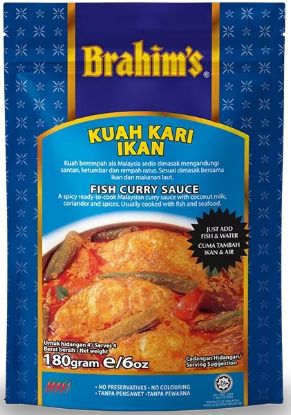 Picture of Brahim Sauce - Fish Curry Sauce 180g
