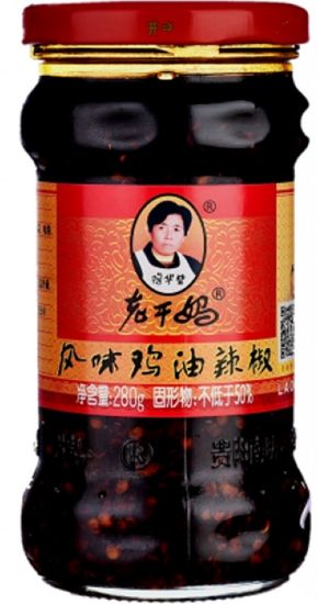Picture of Lao Gan Ma Chicken Flavour Chilli Oil With Tofu 280g