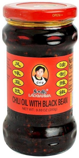 Picture of Lao Gan Ma Preserved Black Beans In Chilli Oil 280g