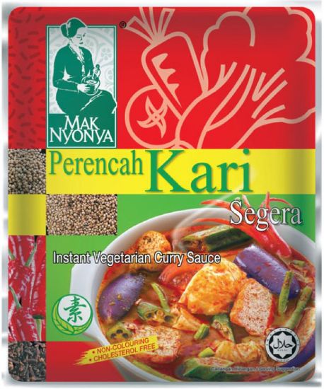 Picture of Mak Nyonya Instant Sauce - Vegetarian Curry 200g