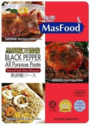 Picture of Masfood Paste All Purpose - Black Pepper 140g