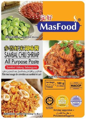 Picture of Masfood Paste All Purpose - Sambal Chilli Shrimp 180g