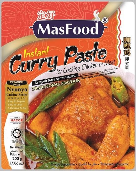 Picture of Masfood Paste Instant - Curry Chicken 200g