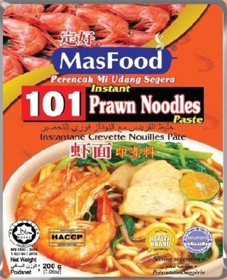 Picture of Masfood Paste Instant - Prawn Noodles 200g