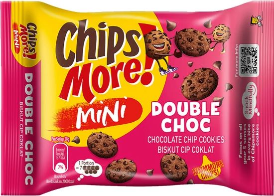 Picture of Chipsmore Cookies - Double Chocolate Mini 80g