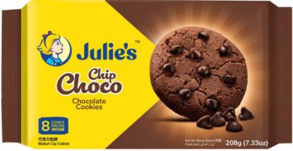 Picture of Julie Cookie - Chip Choco 8 x 26g (208g)