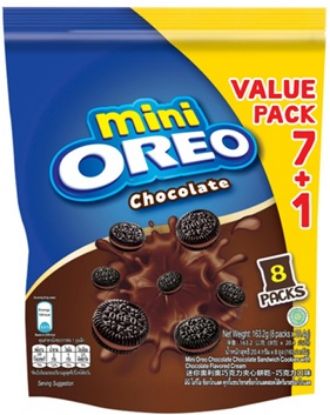 Picture of Oreo Mini Cookies - Chocolate 8 x 20.4g