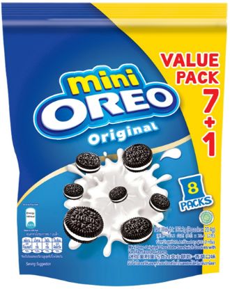 Picture of Oreo Mini Cookies - Vanilla  8 x 20.4g
