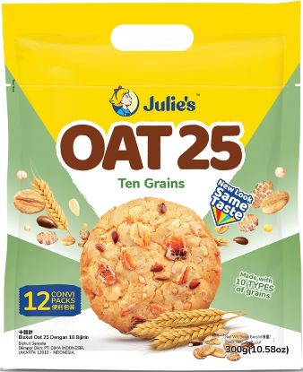 Picture of Julie Oat25 - Ten Grains 12 x 25g (300g)
