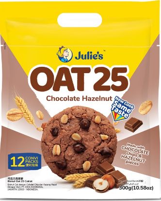 Picture of Julie Oat25 - Chocolate Hazelnut 12 x 25g (300g)