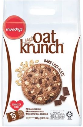Picture of Munchy Oat Krunch - Dark Chocolate 15 x 26g(390g)