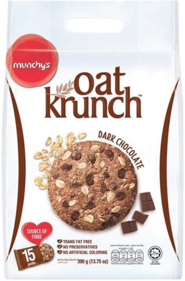 Picture of Munchy Oat Krunch - Dark Chocolate 15 x 26g(390g)
