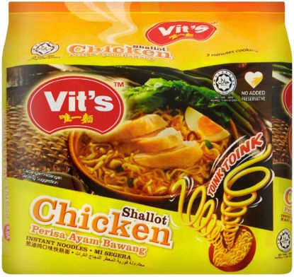 Picture of Vit Instant Noodle - Shallot Chicken 5 x 78g
