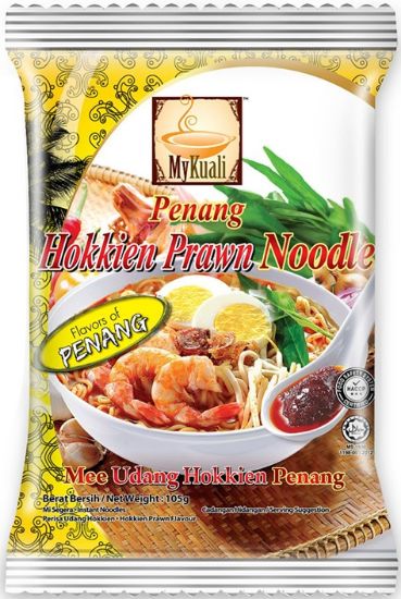 Picture of Mykuali Noodle - Penang Spicy Prawn Noodle 105g