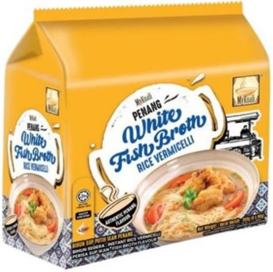 Picture of Mykuali Noodle - Fish Broth Rice Vermicelli 4 x 90g