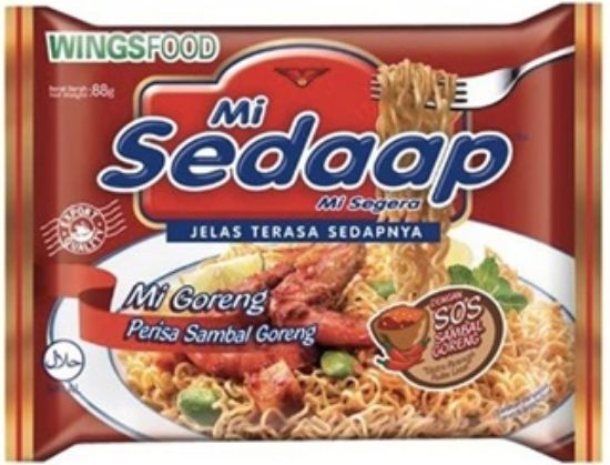 Picture of Mi Sedaap Fried Instant Noodle Hot & Spicy 88g