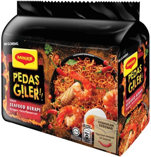Picture of Maggi Pedas Giler - Flaming Seafood 5 x 76g