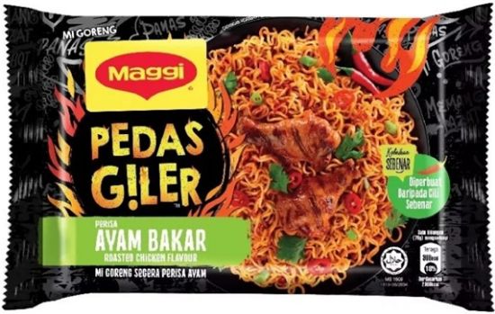 Picture of Maggi Pedas Giler - Grilled Chicken 76g