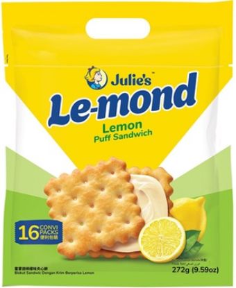 Picture of Julie Le Mond -Lemon Cream 16 x 17g (272g)