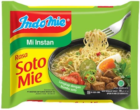 Picture of Indomie Instant Soup Noodle - Soto 78g