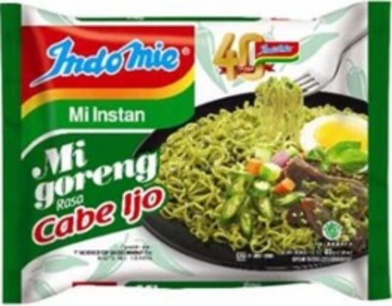 Picture of Indomie Instant Fried Noodle - Green Chilli 85g