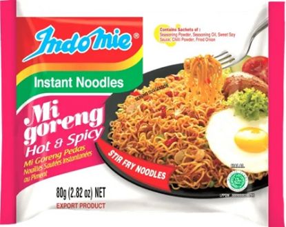 Picture of Indomie Instant Fried Noodle - Hot & Spicy 80g