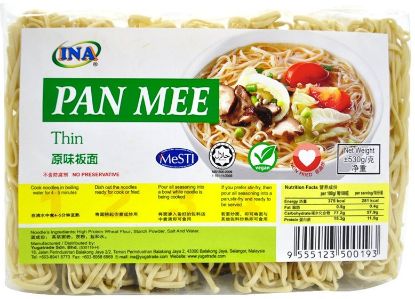 Picture of Ina Pan Mee - Plain Thin 530g