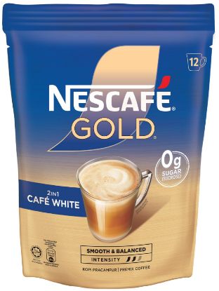 Picture of Nescafe Instant - Gold Café White 12 x 16g