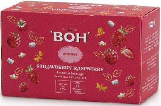 Picture of Boh Strawberry Raspberry Bag 25 x 2g