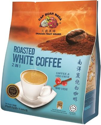 Picture of Dragon Fruit 2 In 1 Roasted White Coffee 15 x 25g