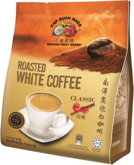 Picture of Dragon Fruit 3 In 1 Roasted White Coffee - Original 15 x 40g