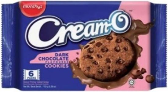 Picture of Munchy Cream O Cookie - Dark Chocolate 6 x 25.5g(153g)