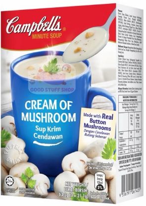 Picture of Campbell's Packet Cream Of Mushroom 3 x 21.1g