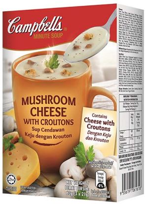 Picture of Campbell's Packet Cream Of Mushroom Cheese 3 x 21.1g