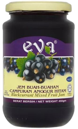 Picture of Eva Jam - Blackcurrant 450g