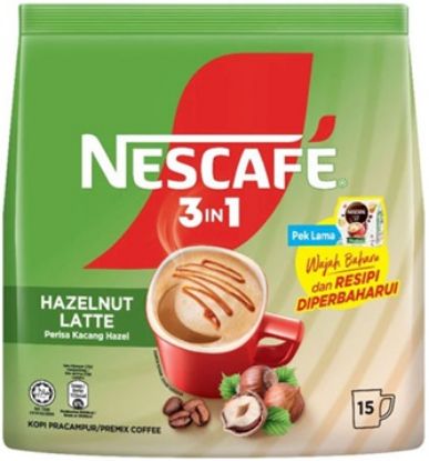 Picture of Nescafe Instant - Latte Hazelnut 15 x 23g