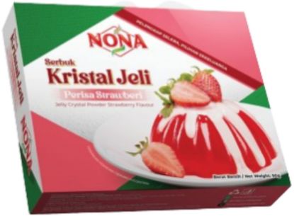 Picture of Nona Jelly - Crystal Jelly Strawberry 90g