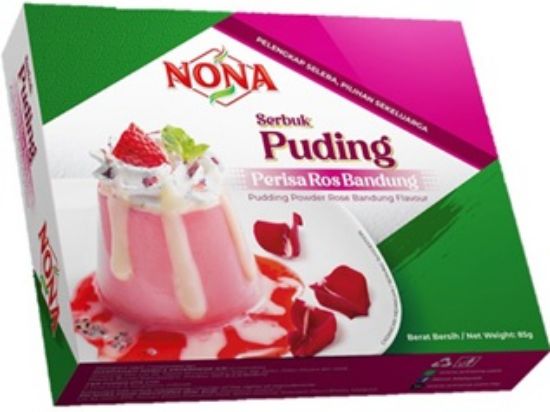Picture of Nona Jelly - Pudding Rose Bandung 85g